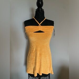 H&M Orange Terry Cloth SunDress